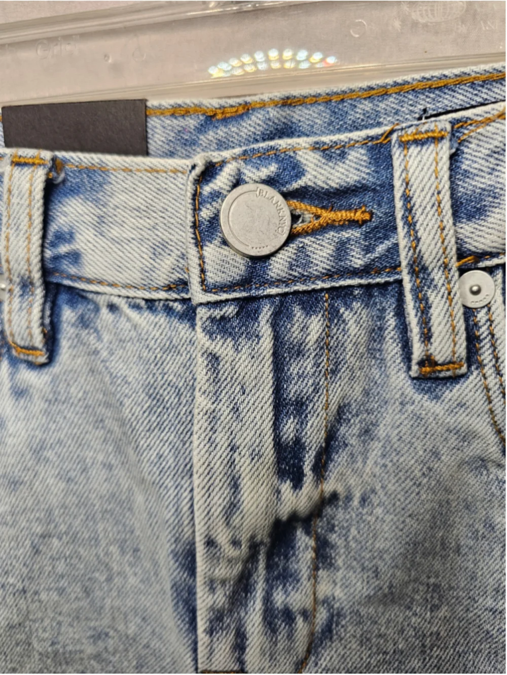 BLANKNYC The Barrow Vintage High Rise Distressed Denim Shorts NWT Size 25
